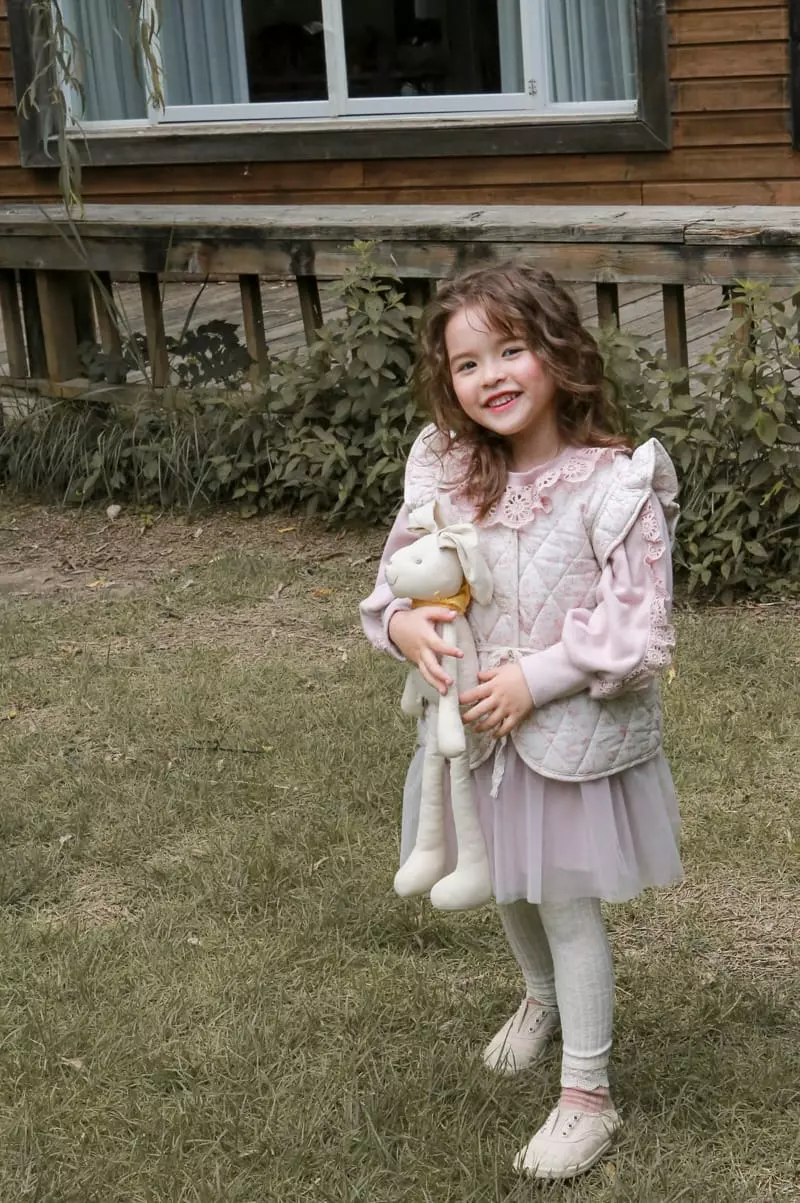 Flo - Korean Children Fashion - #Kfashion4kids - Silve Leggings - 5