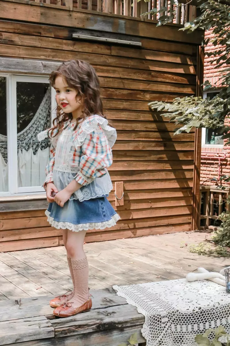 Flo - Korean Children Fashion - #childofig - Camel Blouse - 7
