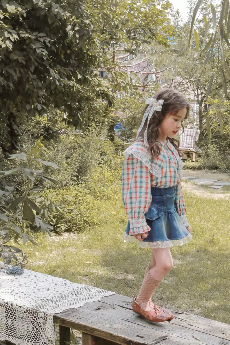 Flo - Korean Children Fashion - #minifashionista - Camel Blouse - 2