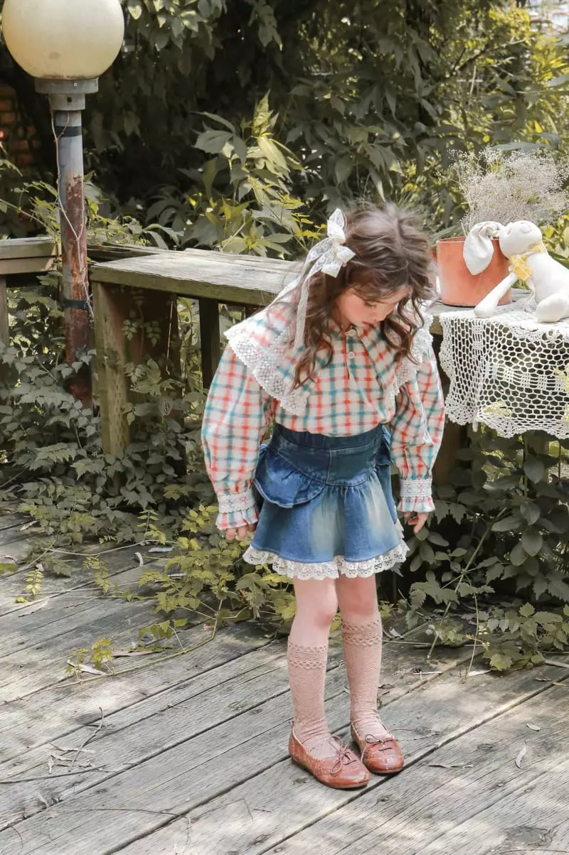 Flo - Korean Children Fashion - #stylishchildhood - Camel Blouse - 6