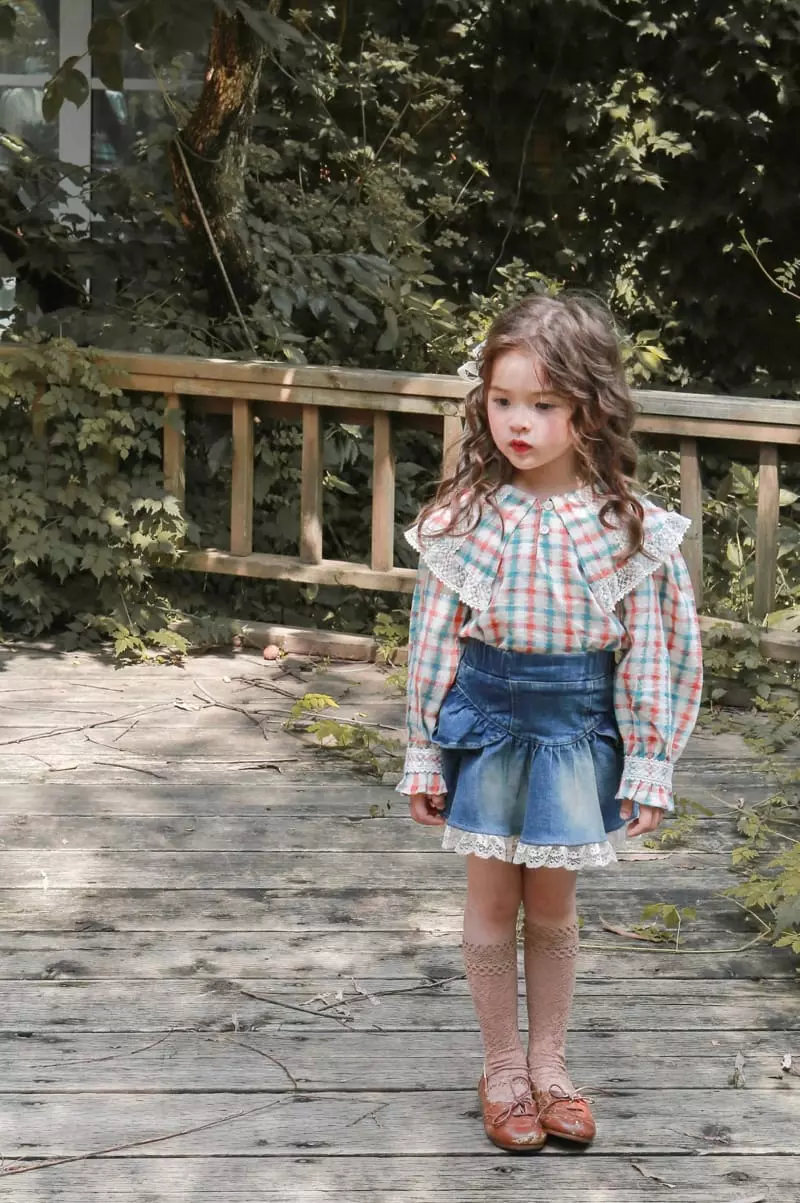 Flo - Korean Children Fashion - #prettylittlegirls - Camel Blouse - 4
