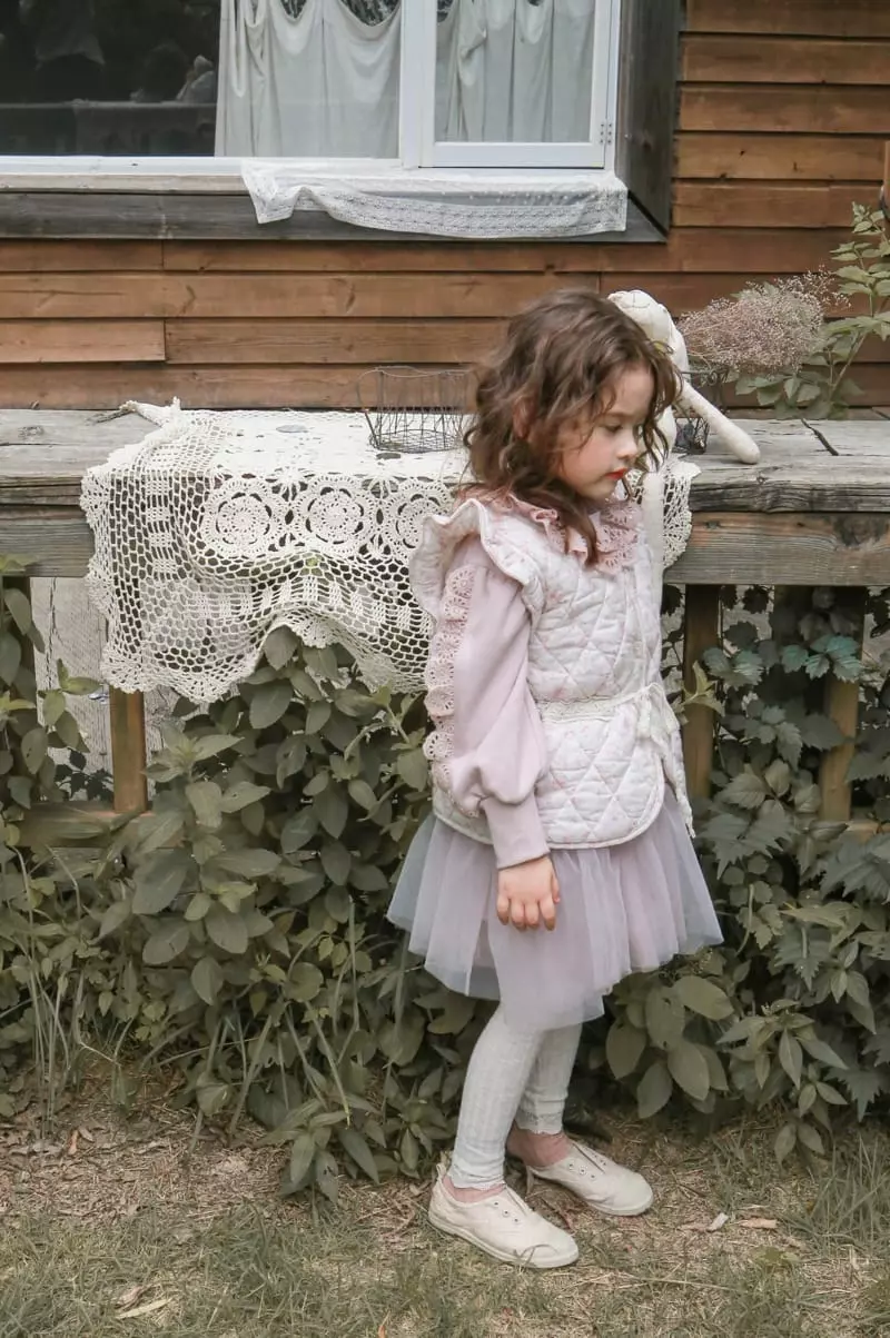 Flo - Korean Children Fashion - #todddlerfashion - Silve Leggings - 10