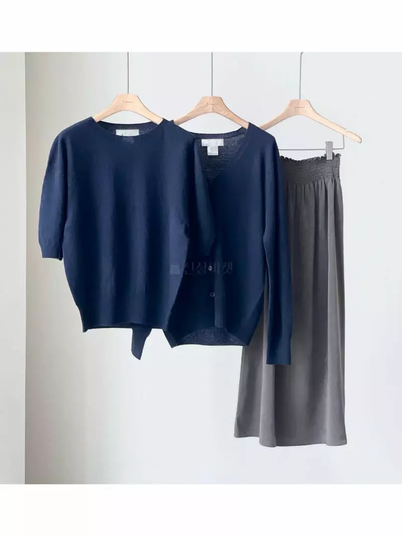 Floaty - Korean Women Fashion - #momslook - Whole Gament Curly Set - 2