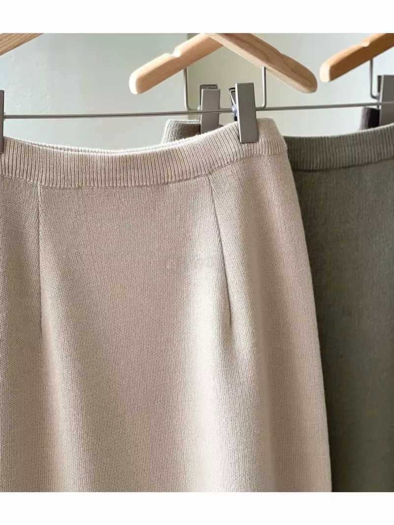 Floaty - Korean Women Fashion - #restrostyle - Over Wrap Skirt - 5