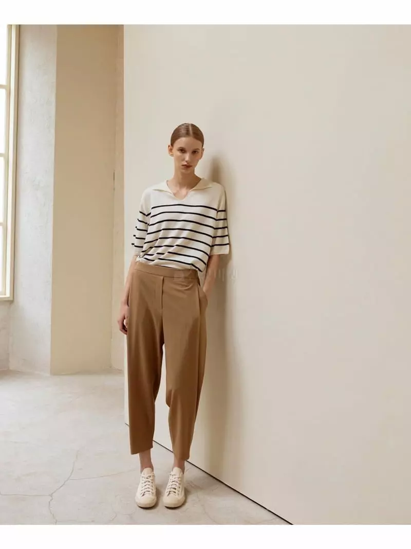 Floaty - Korean Women Fashion - #restrostyle - Solid Pants - 2