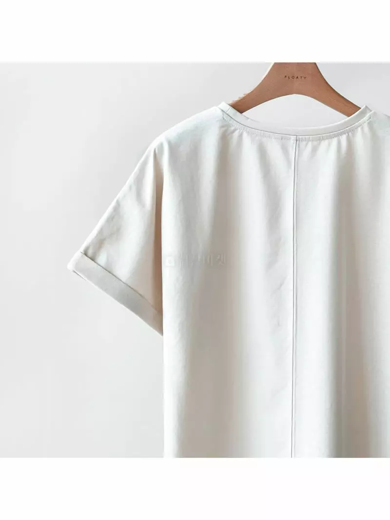 Floaty - Korean Women Fashion - #romanticstyle - Cabra Tee - 7
