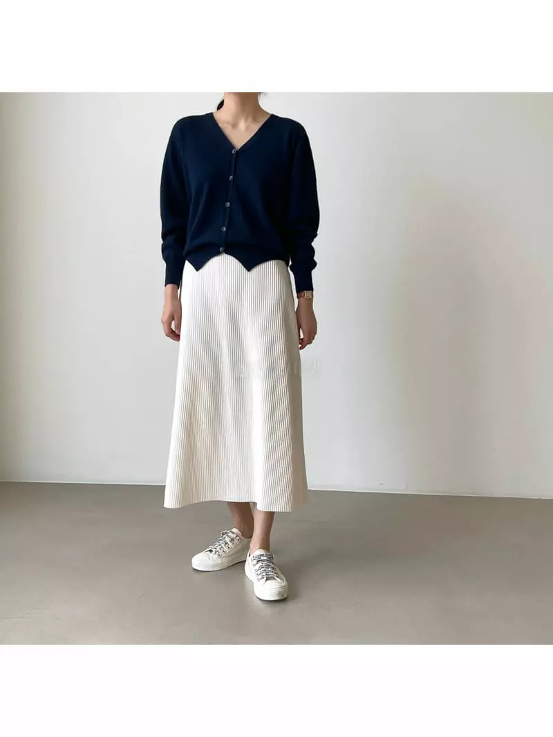 Floaty - Korean Women Fashion - #restrostyle - Smocky Skirt - 4