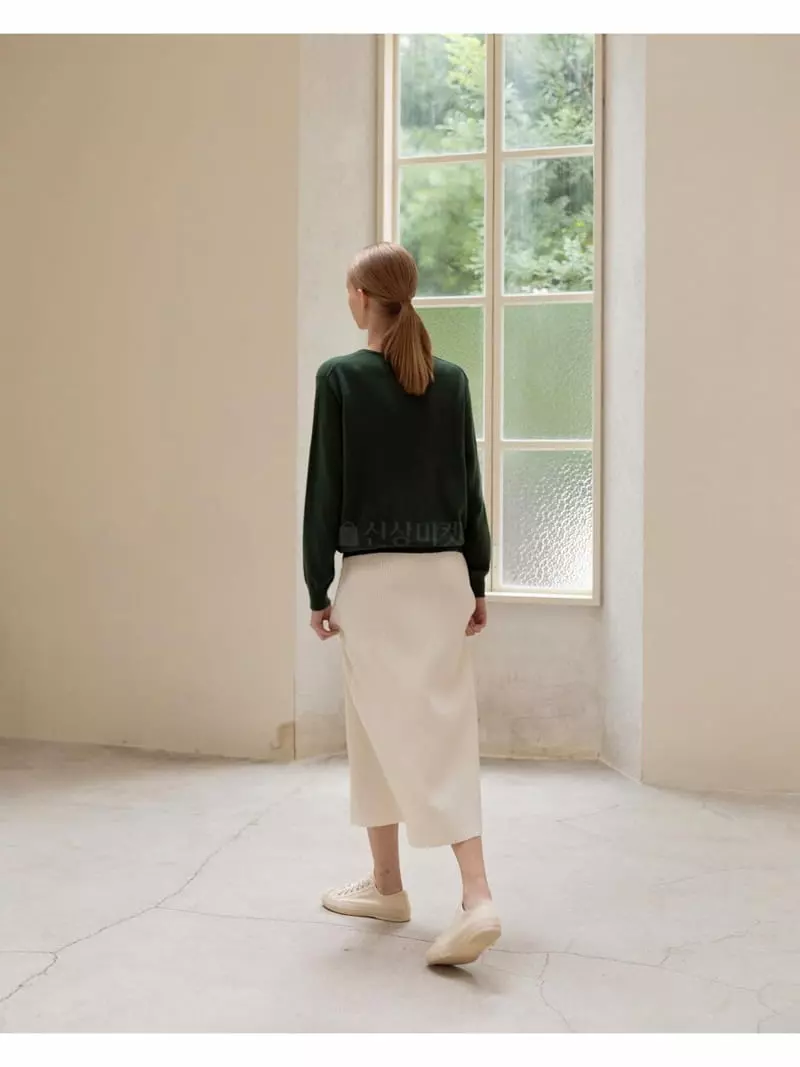 Floaty - Korean Women Fashion - #shopsmall - Smocky Skirt - 5