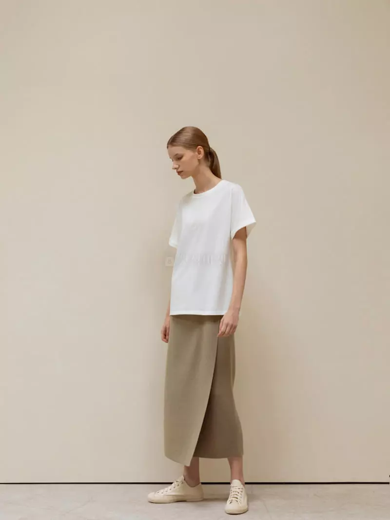 Floaty - Korean Women Fashion - #vintageinspired - Over Wrap Skirt - 2