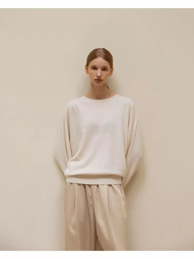 Floaty - Korean Women Fashion - #womensfashion - Whole Gament Autumn Knit Tee
