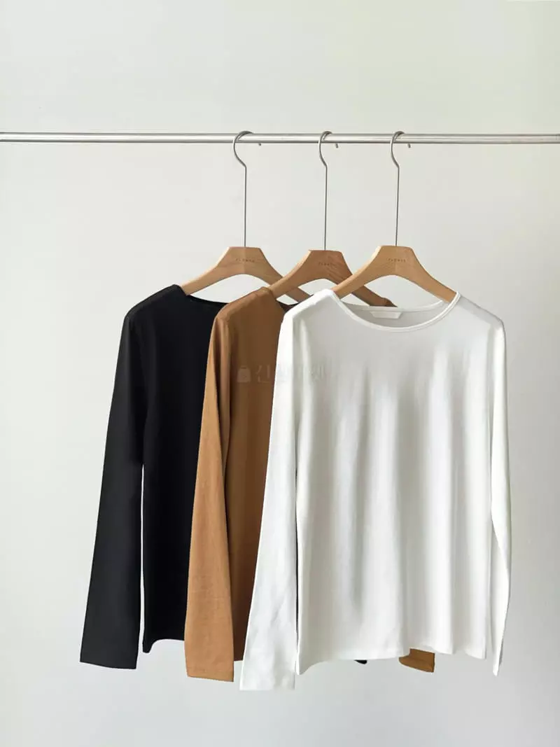 Floaty - Korean Women Fashion - #womensfashion - Base Tee - 7