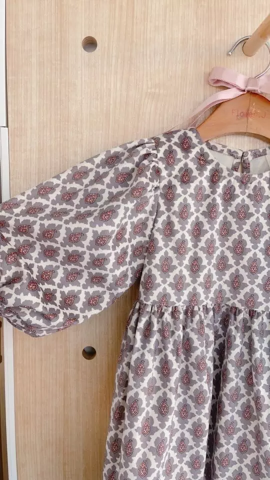 Flower J - Korean Children Fashion - #childofig - Big Puff One-piece - 6