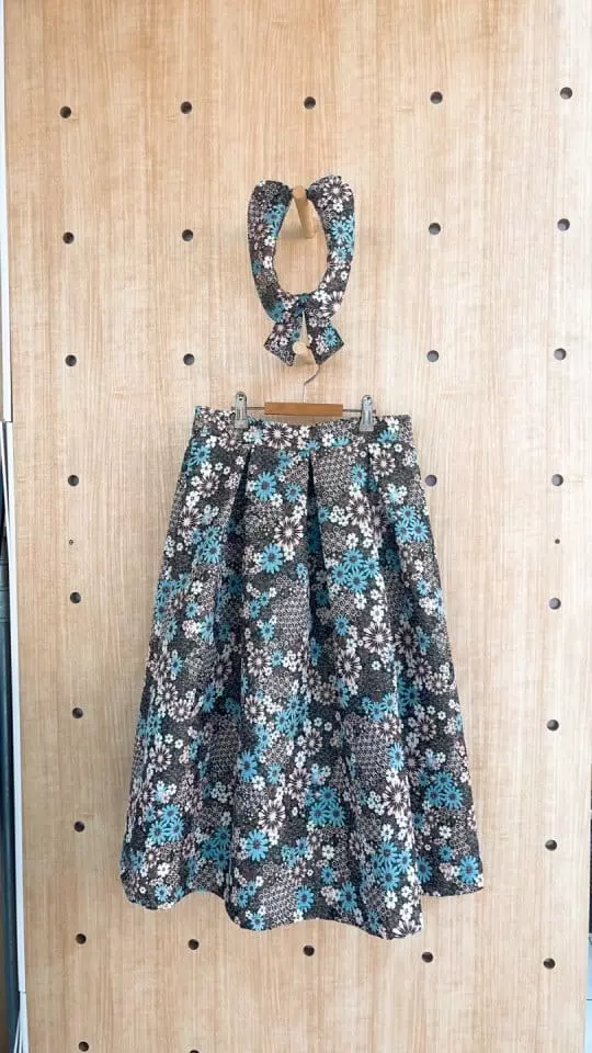 Flower J - Korean Children Fashion - #discoveringself - Jacquard Skirt Mom - 2