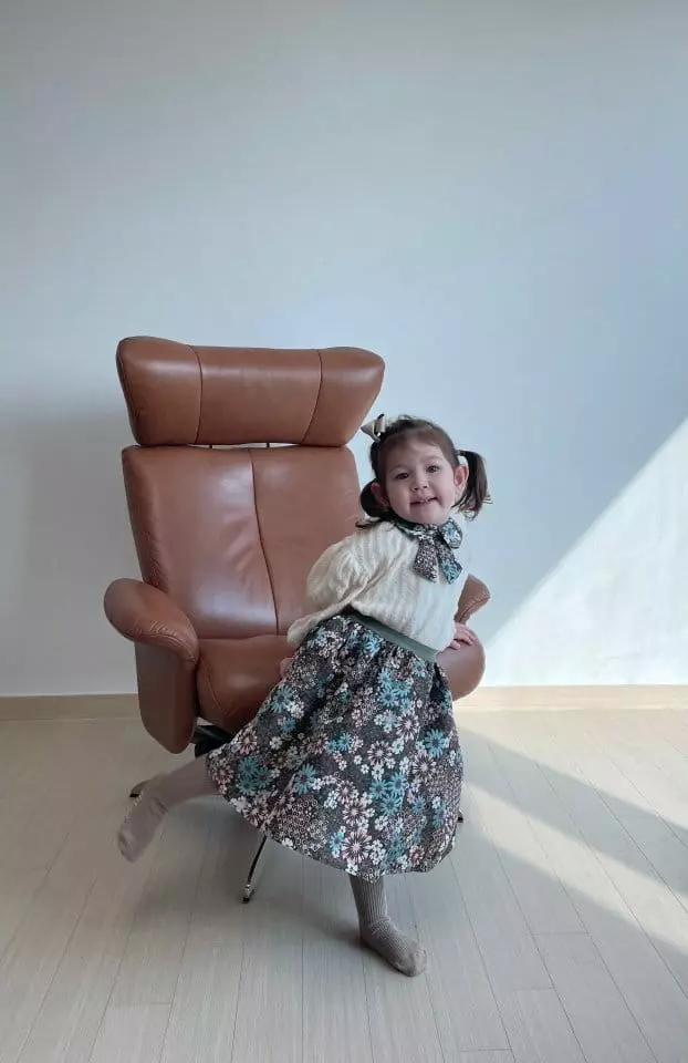 Flower J - Korean Children Fashion - #prettylittlegirls - Jacquard Skirt - 8