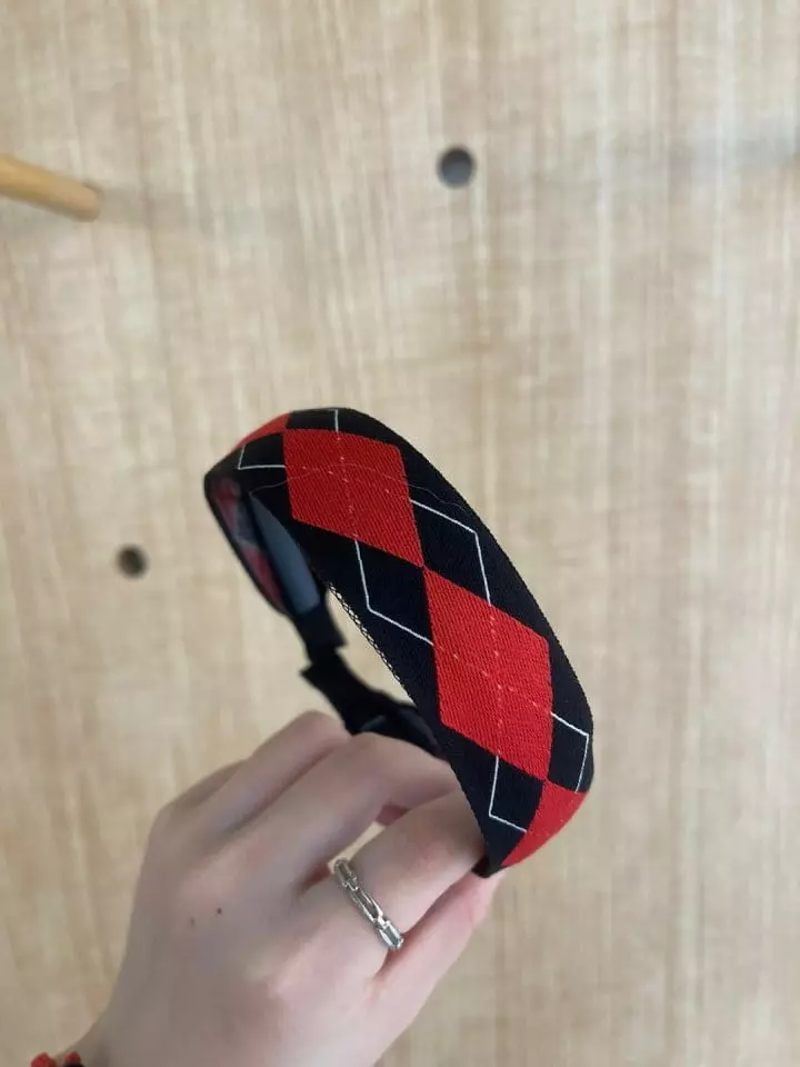 Flower J - Korean Children Fashion - #todddlerfashion - Argyle Hairband
