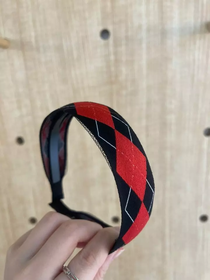 Flower J - Korean Children Fashion - #toddlerclothing - Argyle Hairband - 2