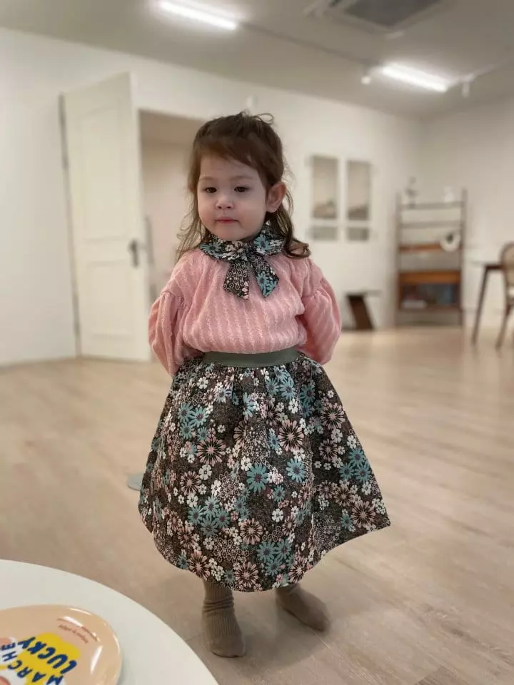 Flower J - Korean Children Fashion - #toddlerclothing - Knit Blouse - 8
