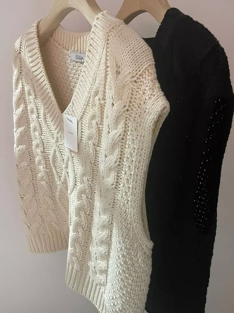 Flutter - Korean Women Fashion - #momslook - Scorn Twist Vest - 3