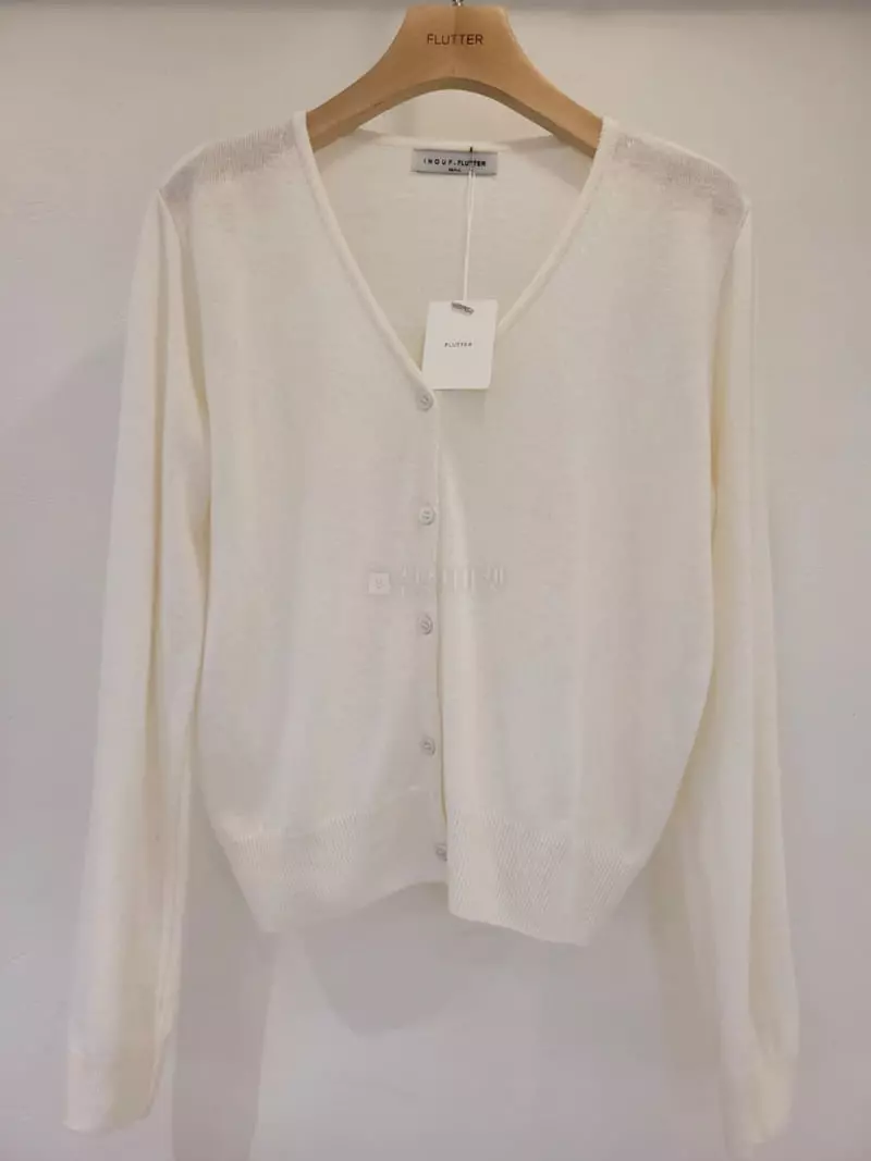 Flutter - Korean Women Fashion - #momslook - Macaroon Cash Cardigan
