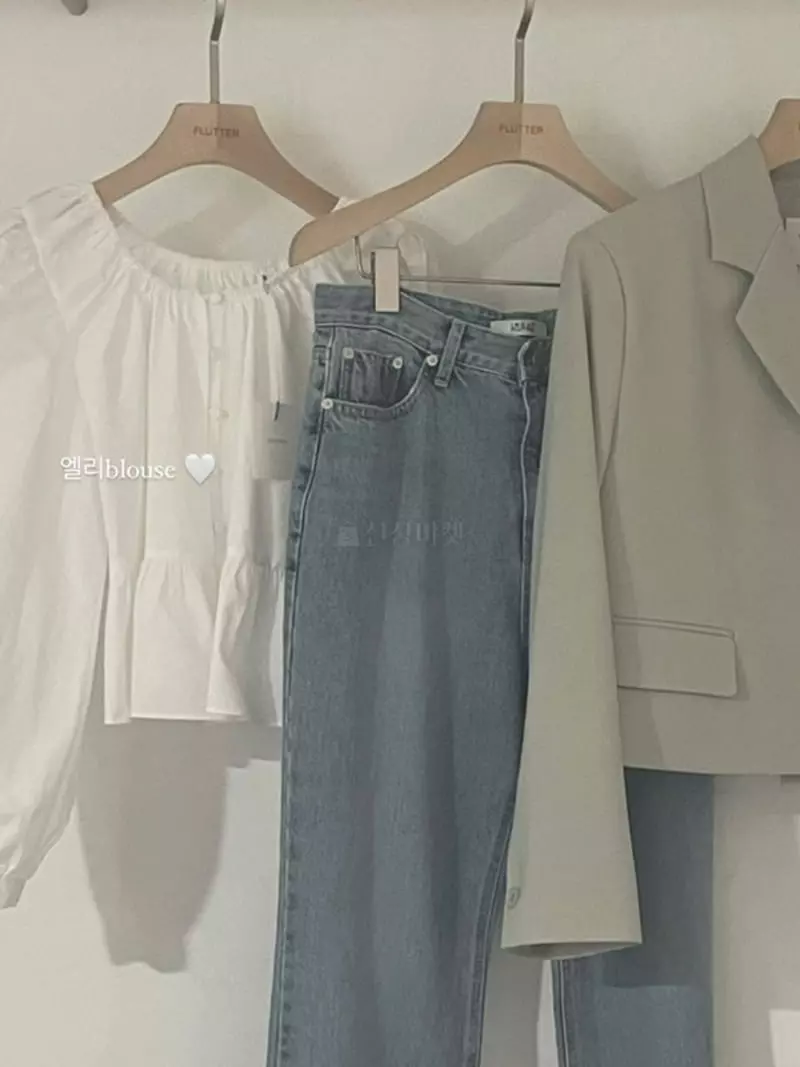 Flutter - Korean Women Fashion - #womensfashion - Elly Blouse - 4