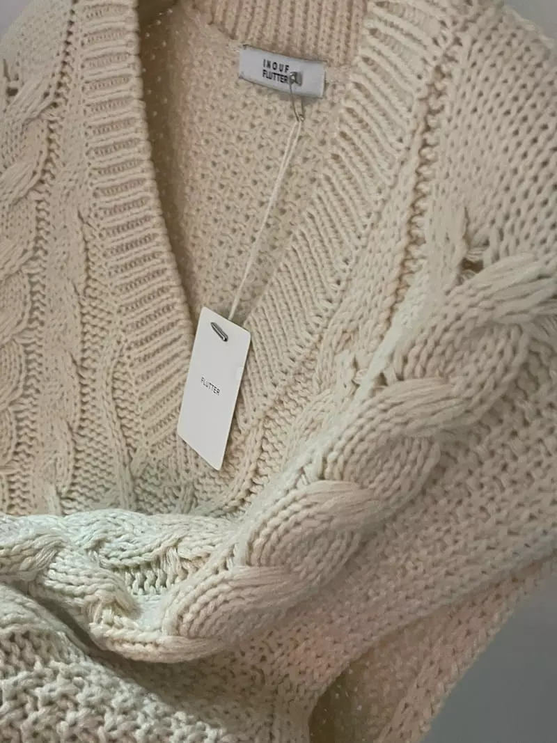 Flutter - Korean Women Fashion - #momslook - Stone Twist Vest - 3