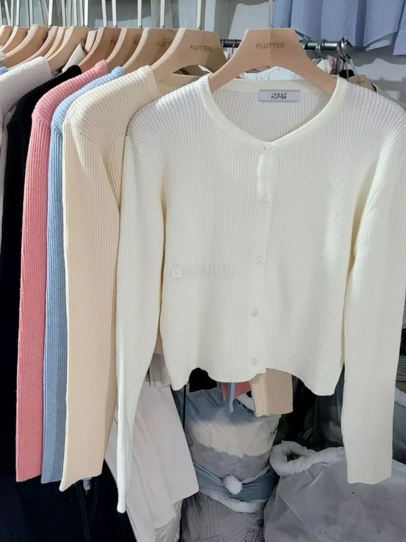 Flutter - Korean Women Fashion - #momslook - Cotton Candy Cardigan - 2