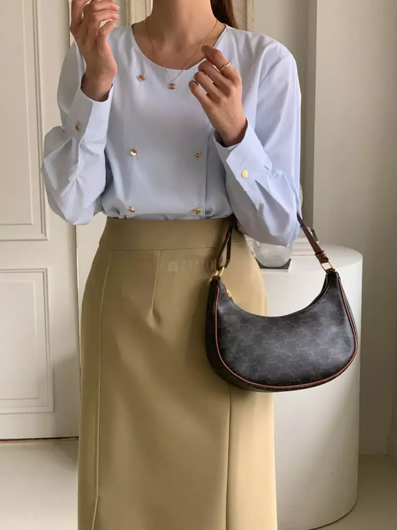 Flutter - Korean Women Fashion - #momslook - Shellin Blouse - 3