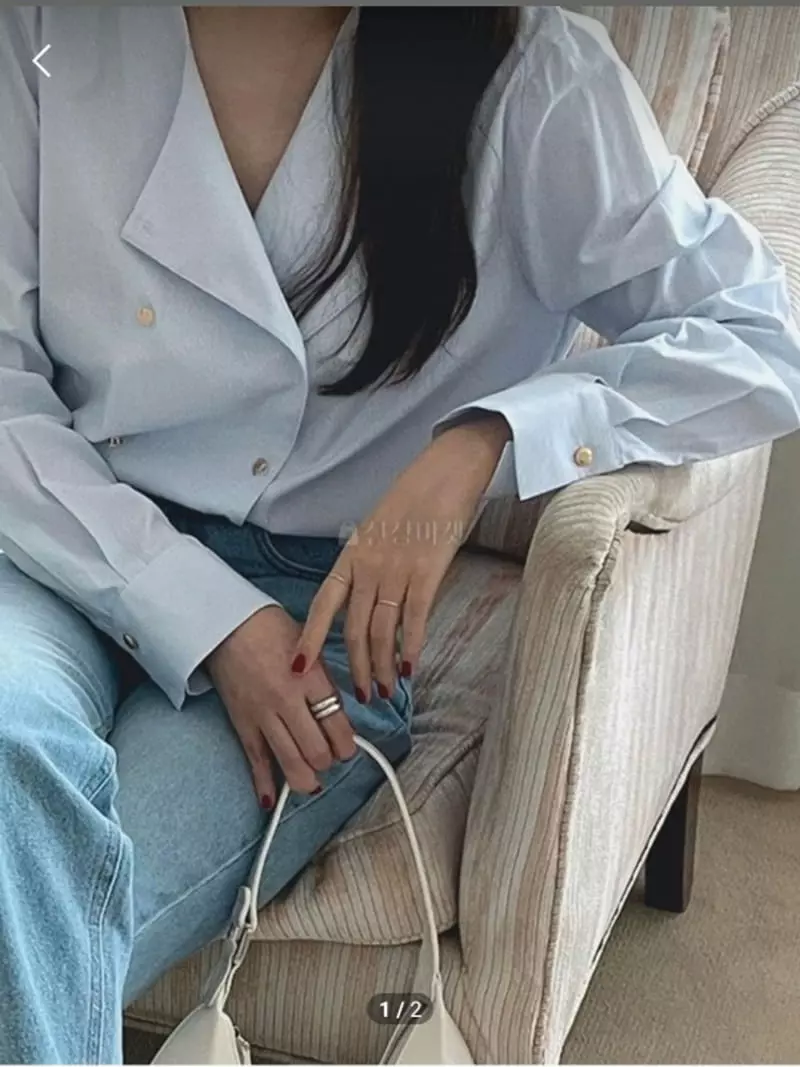 Flutter - Korean Women Fashion - #momslook - Shellin Blouse - 5