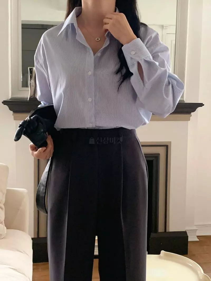 Flutter - Korean Women Fashion - #womensfashion - Sant Stirpes Shirt - 4