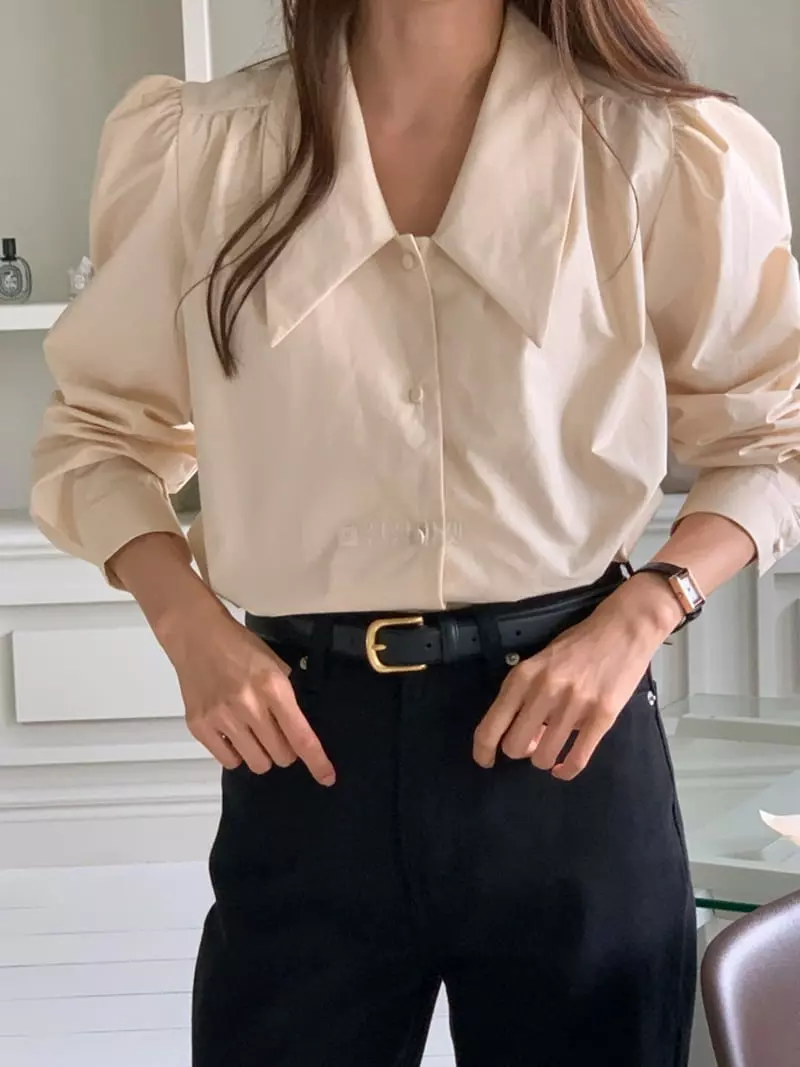 Flutter - Korean Women Fashion - #momslook - Milkt Blouse - 2