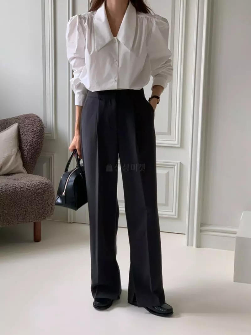 Flutter - Korean Women Fashion - #momslook - Milkt Blouse - 6