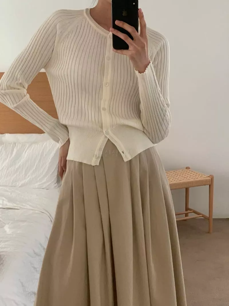 Flutter - Korean Women Fashion - #pursuepretty - Madelin Cardigan - 6