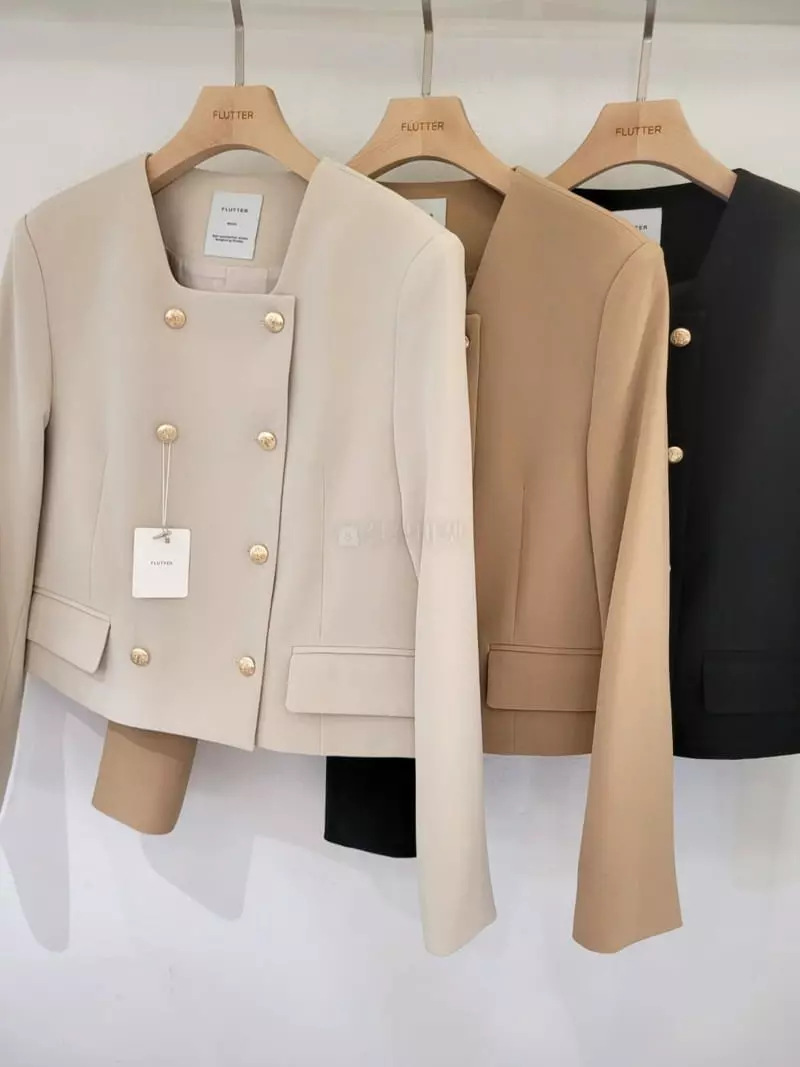 Flutter - Korean Women Fashion - #vintagekidsstyle - Litter Jacket - 4