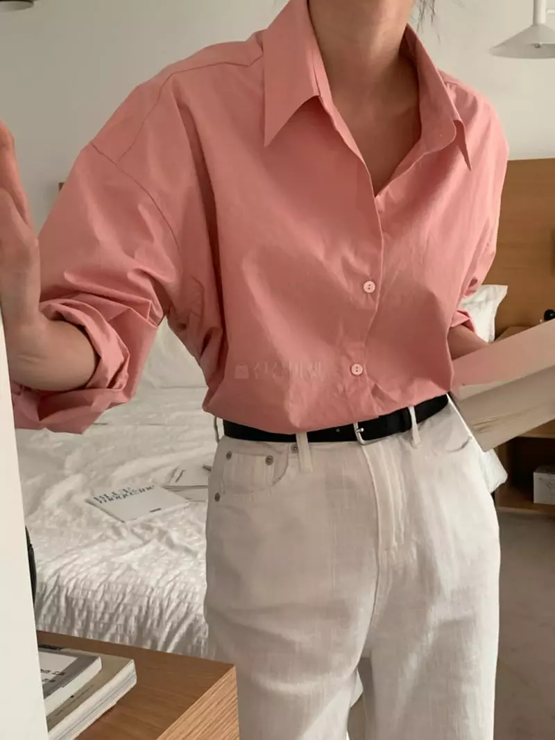 Flutter - Korean Women Fashion - #restrostyle - Pound Shirt