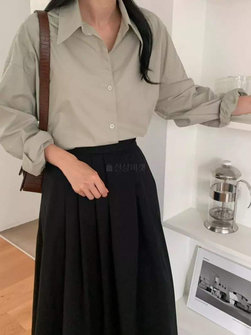 Flutter - Korean Women Fashion - #shopsmall - Pound Shirt - 4