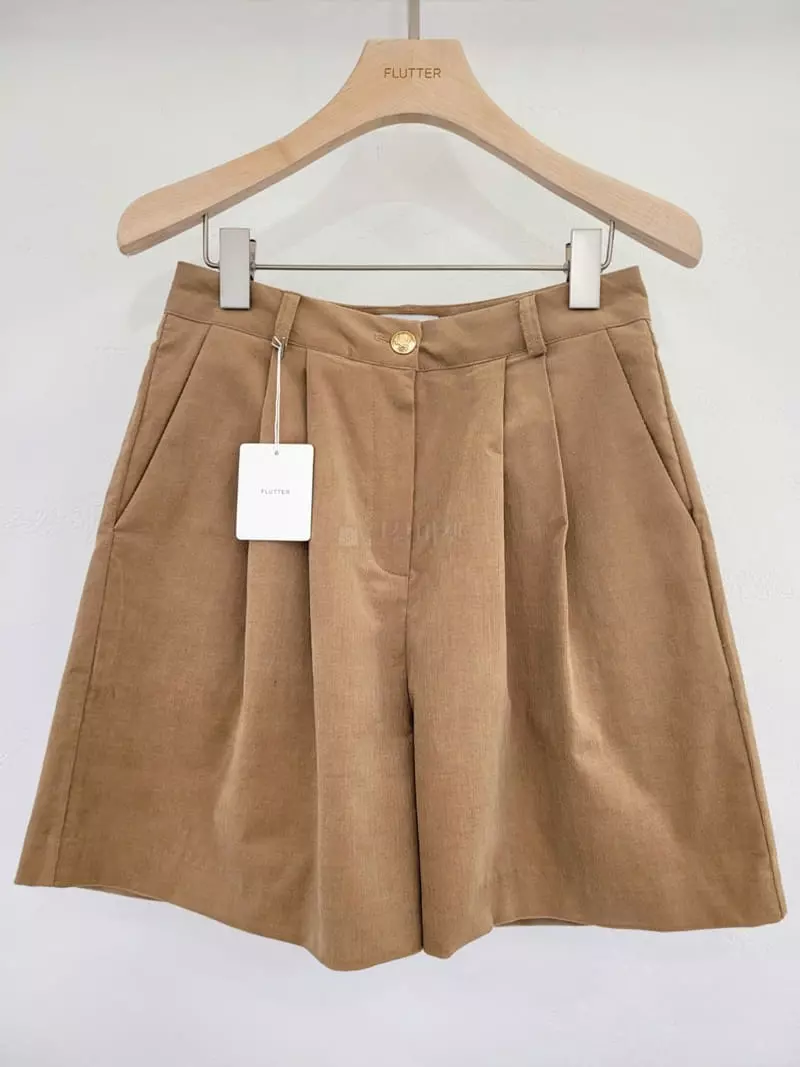 Flutter - Korean Women Fashion - #thatsdarling - Rib SHOrts