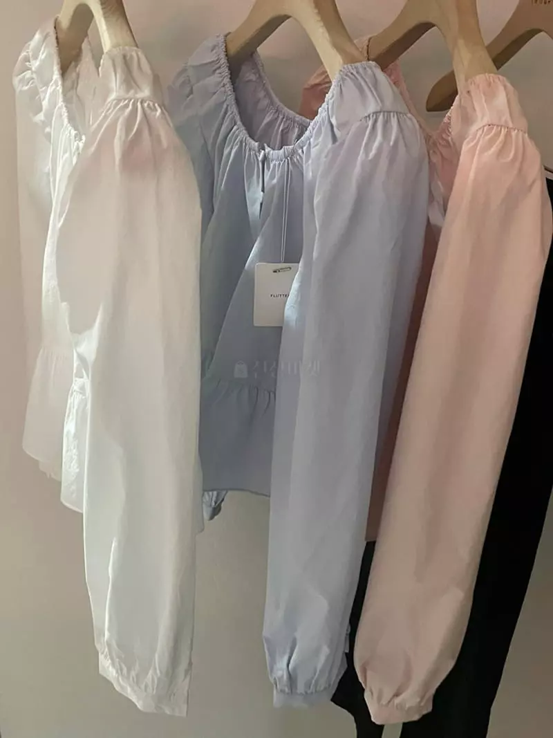 Flutter - Korean Women Fashion - #thelittlethings - Elly Blouse