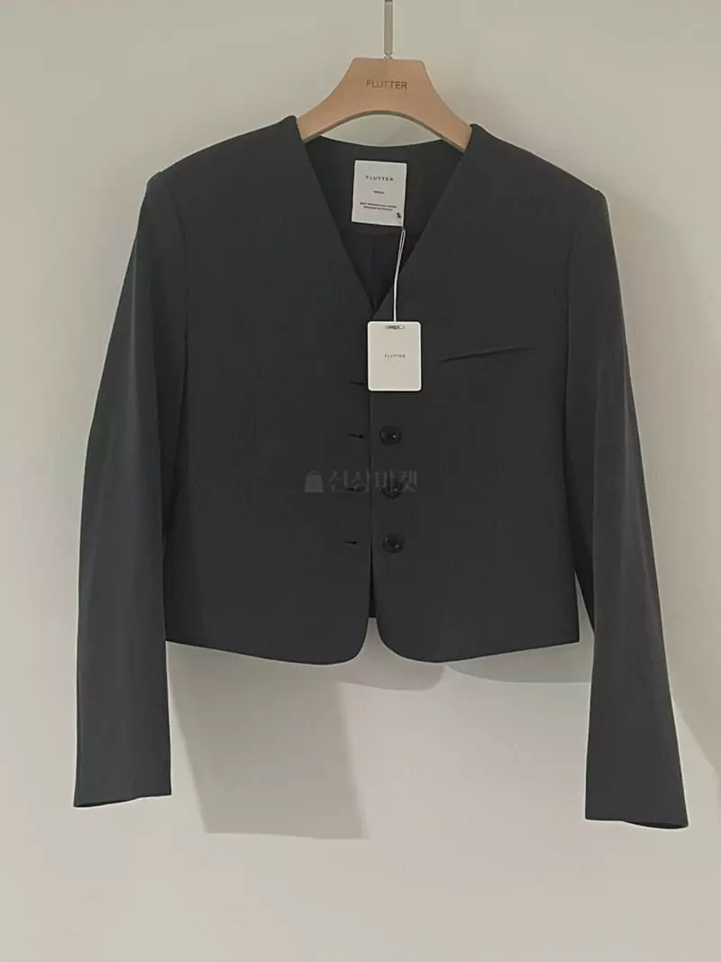 Flutter - Korean Women Fashion - #thelittlethings - And No Collar Jacket