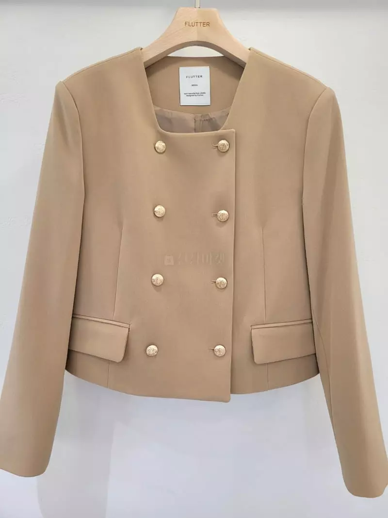 Flutter - Korean Women Fashion - #vintageinspired - Litter Jacket - 2