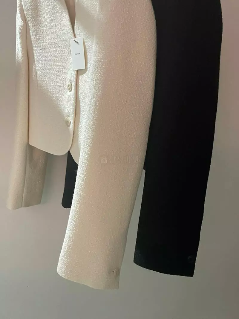 Flutter - Korean Women Fashion - #vintagekidsstyle - Minu Twid Jacket - 8