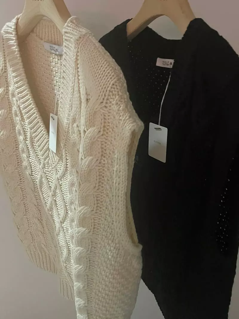 Flutter - Korean Women Fashion - #womensfashion - Scorn Twist Vest - 2