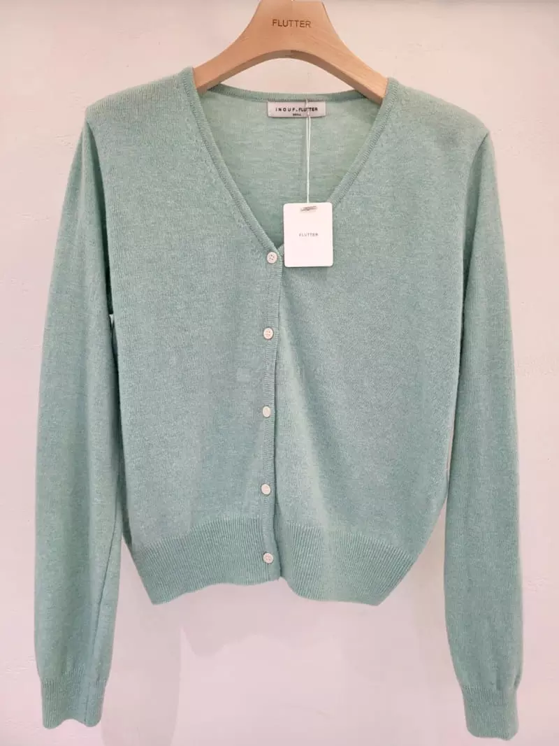 Flutter - Korean Women Fashion - #womensfashion - Macaroon Cash Cardigan - 2