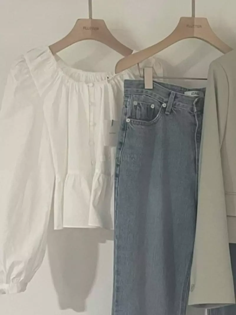 Flutter - Korean Women Fashion - #womensfashion - Elly Blouse - 3
