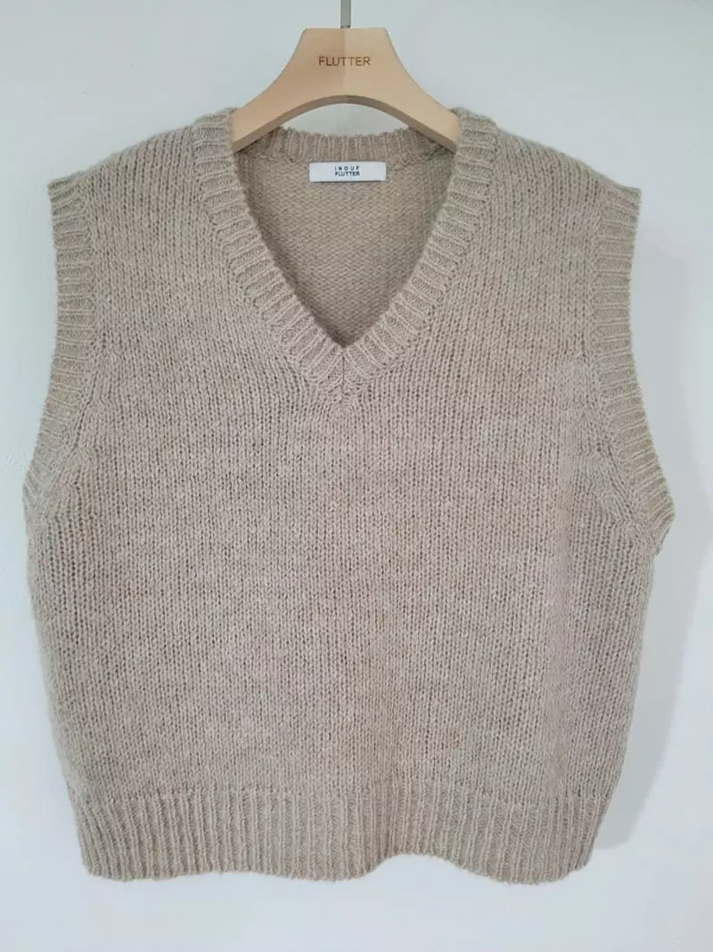 Flutter - Korean Women Fashion - #womensfashion - Alpaca Vest - 6