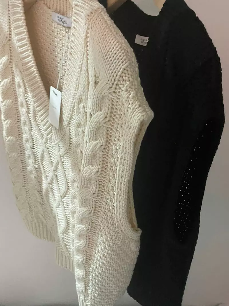 Flutter - Korean Women Fashion - #momslook - Stone Twist Vest - 4