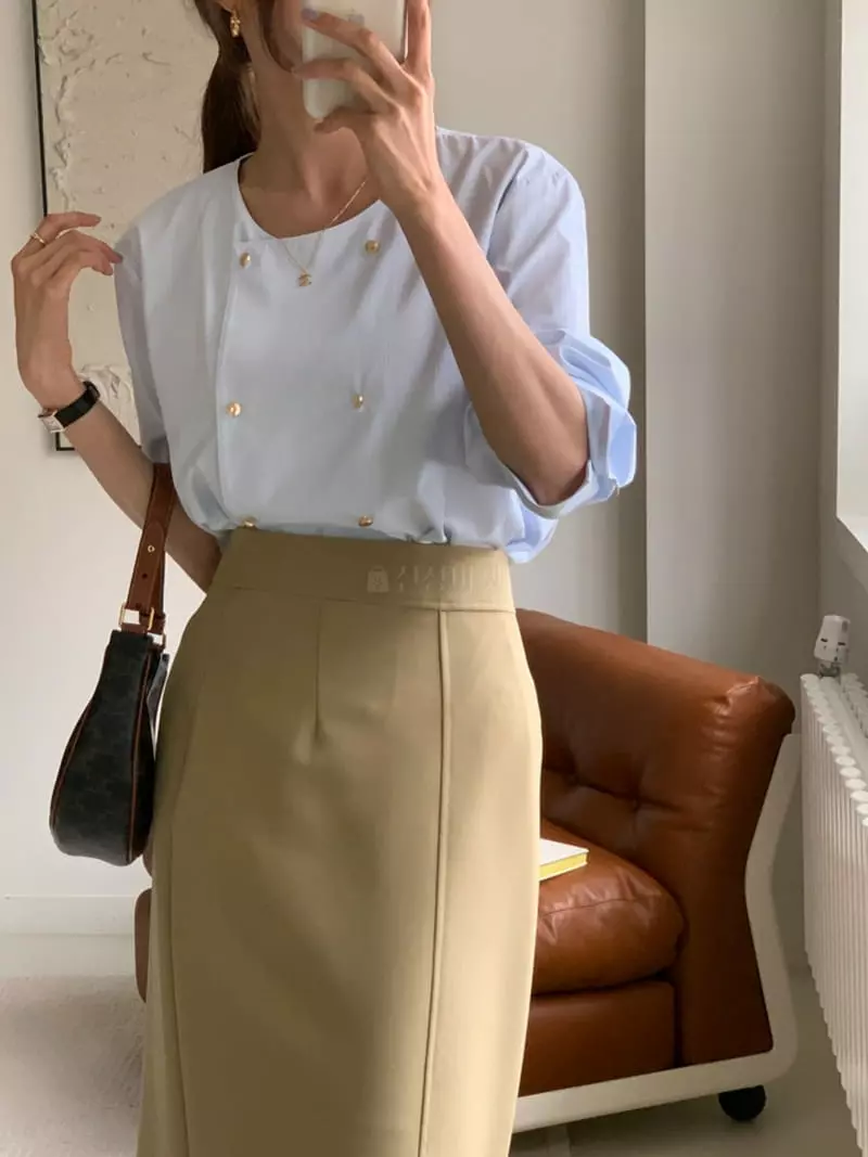 Flutter - Korean Women Fashion - #momslook - Shellin Blouse - 4