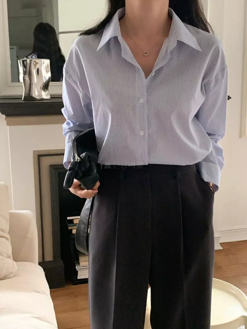 Flutter - Korean Women Fashion - #womensfashion - Sant Stirpes Shirt - 5