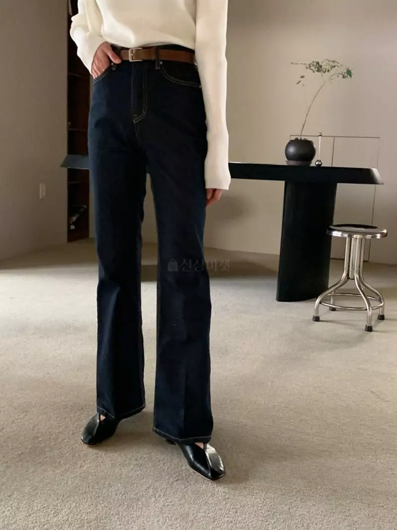 Flutter - Korean Women Fashion - #womensfashion - Bootscut Pants - 3