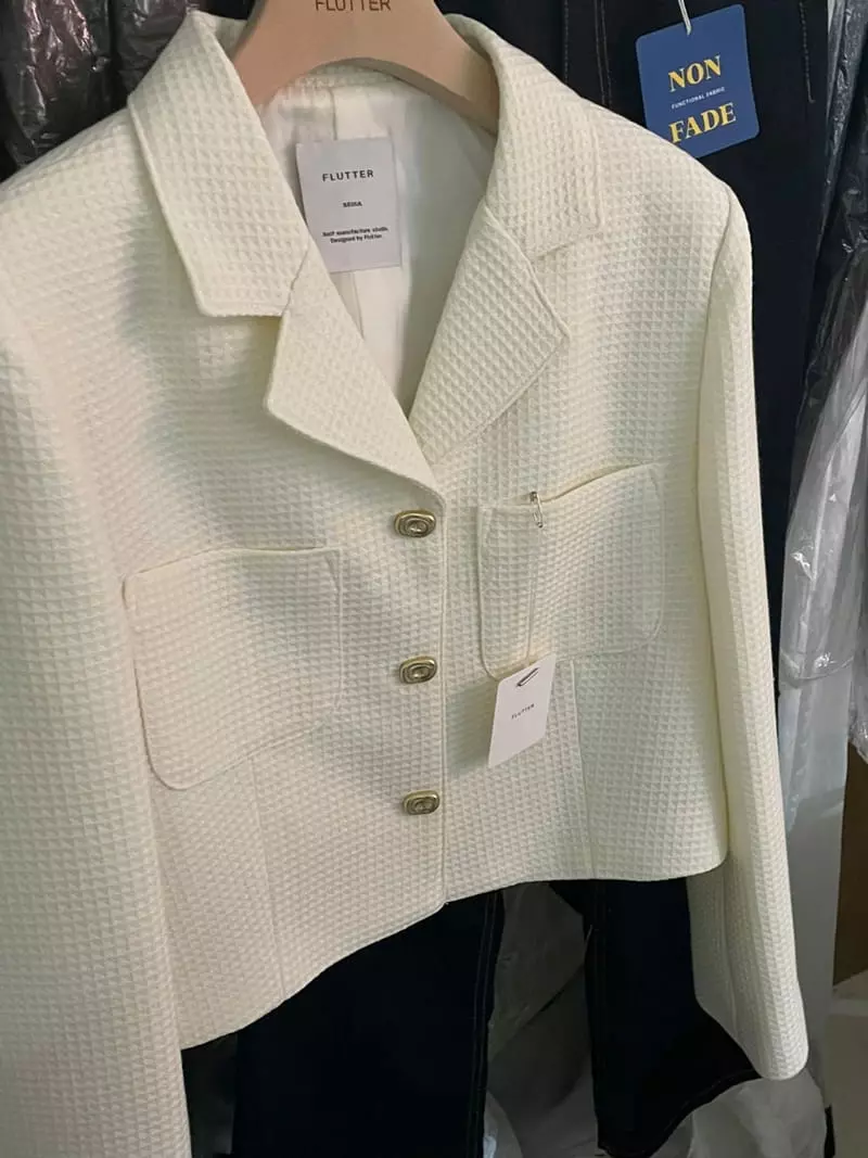 Flutter - Korean Women Fashion - #womensfashion - Bern Twid Jacket - 5