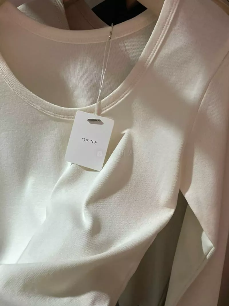 Flutter - Korean Women Fashion - #momslook - Butter Tee - 4